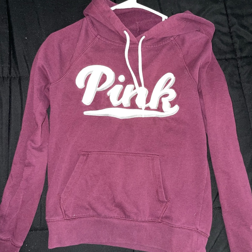 Pink hoodie